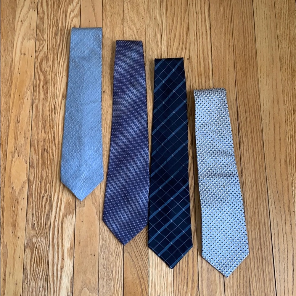 Men’s silk ties DKNY, CK, Banana R, Kenneth Cole